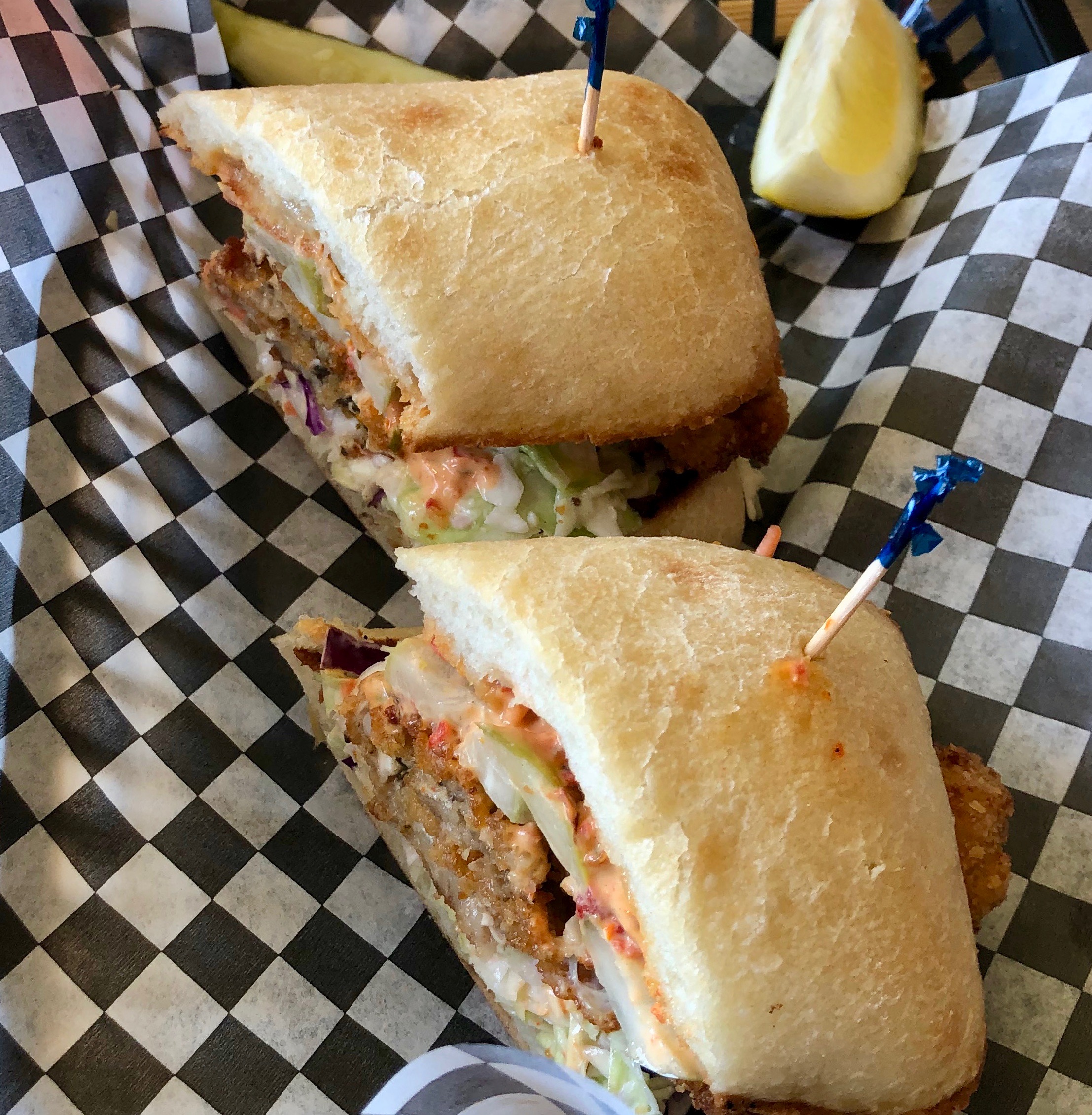 Fried Oyster Sandwich